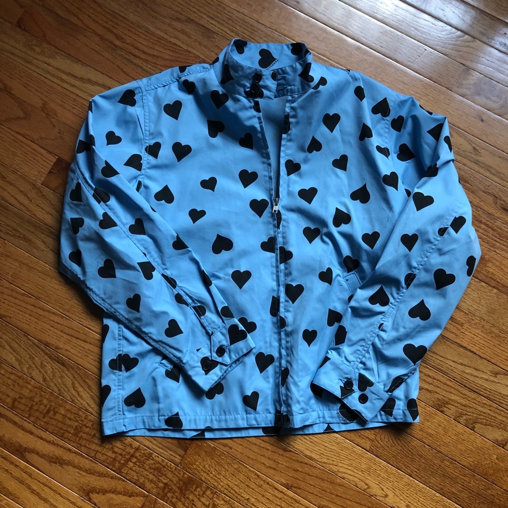 💙 SOLD 💙 Supreme Heart Harrington Jacket